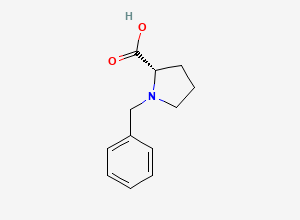 Two-dimensional chemical structure of N-Benzyl-L-proline