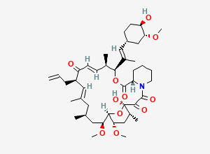 Two-dimensional chemical structure of Tacrolimus diene