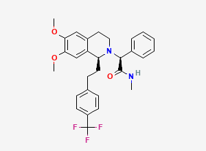 Two-dimensional chemical structure of Almorexant (αS,1S) Isomer, CAS 2055114-67-3