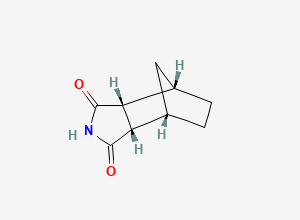 Two-dimensional chemical structure of (3aR,4S,7S,7aS)-Hexahydro-1H-4,7-methanoisoindole-1,3(2H)-dione, CAS 1932773-70-0
