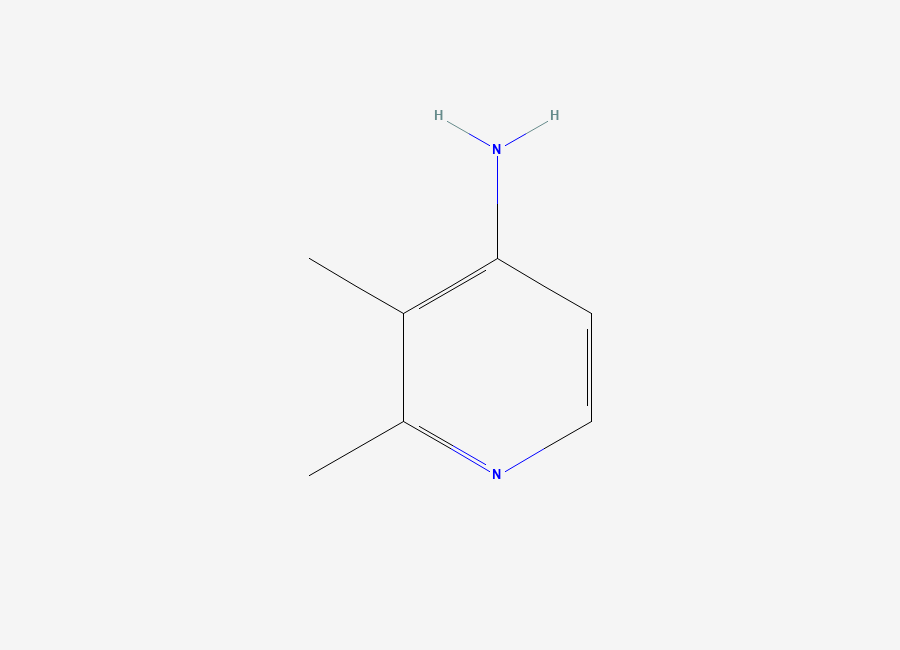 Two-dimensional chemical structure of 2,3-Dimethylpyridin-4-amine