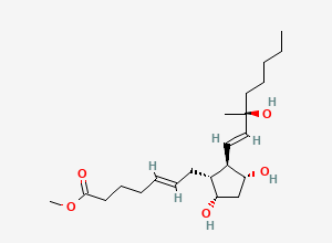 Two-dimensional chemical structure of Carboprost Impurity 4