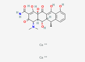 Two-dimensional chemical structure of Doxycycline calcium