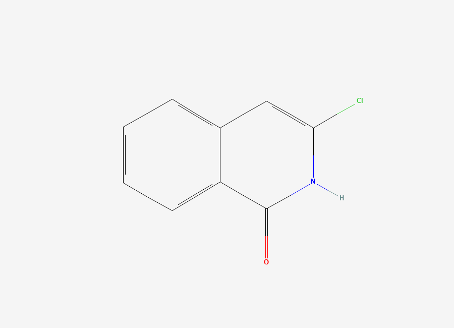 Two-dimensional chemical structure of 3-Chloro-1,2-dihydroisoquinolin-1-one