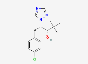 Two-dimensional chemical structure of Paclobutrazol, CAS 76738-62-0