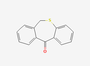 Two-dimensional chemical structure of Dosulepin EP Impurity B, CAS 1531-77-7