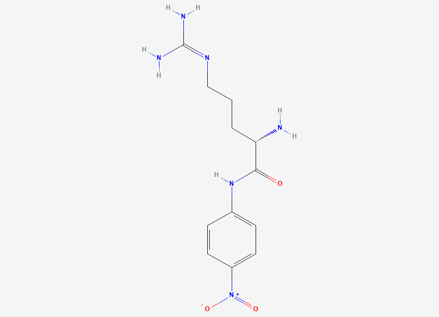 Two-dimensional chemical structure of Arginine p-nitroanilide