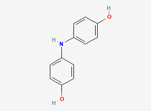 Two-dimensional chemical structure of Paracetamol EP Impurity M (free base), CAS 1752-24-5
