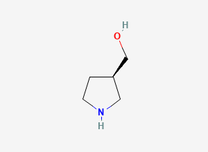 Two-dimensional chemical structure of D-beta-Prolinol