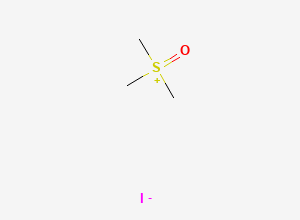 Two-dimensional chemical structure of Trimethylsulfonium Iodide Oxide, CAS 1774-47-6