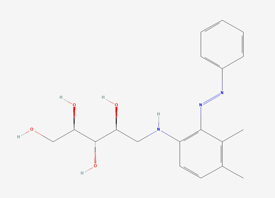 Two-dimensional chemical structure of Riboflavin Impurity V
