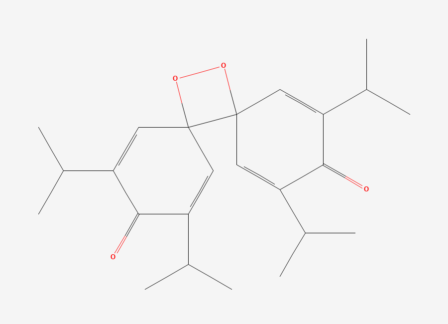 Two-dimensional chemical structure of Propofol dimer impurity