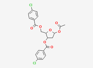Two-dimensional chemical structure of Decitabine related Compound A, CAS 1207459-15-1