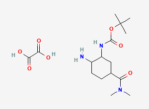 Two-dimensional chemical structure of EthanediaMide iMpurity A