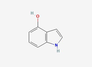 Two-dimensional chemical structure of Pindolol EP Impurity E, CAS 2380-94-1