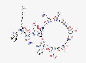 Two-dimensional chemical structure of Daptomycin Impurity 6