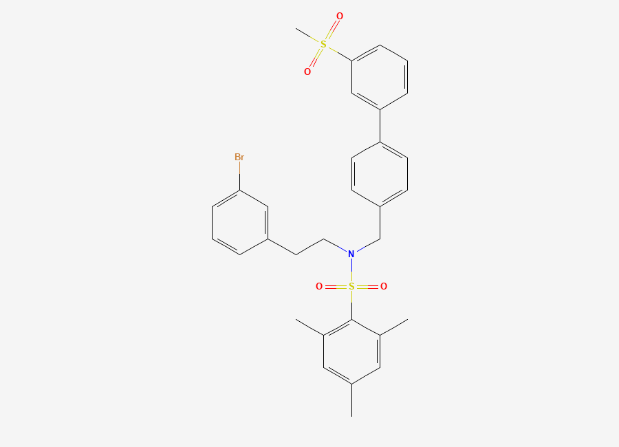 Two-dimensional chemical structure of SR9243