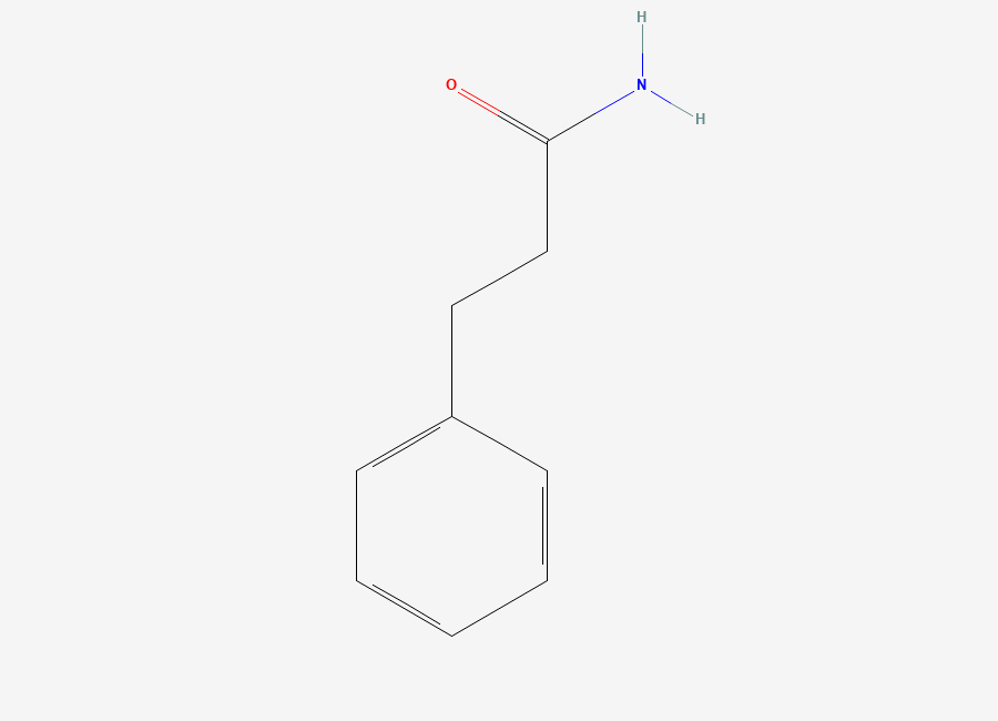 Two-dimensional chemical structure of 3-Phenylpropanamide