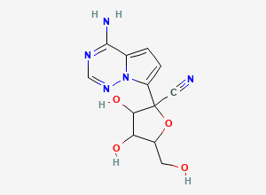 Two-dimensional chemical structure of Remdesivir Impurity 1, CAS 1355049-95-4