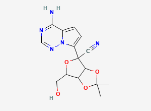 Two-dimensional chemical structure of Remdesivir IP Impurity B