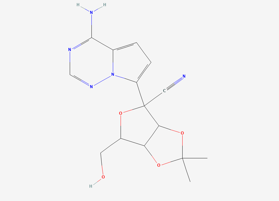Two-dimensional chemical structure of Remdesivir IP Impurity B