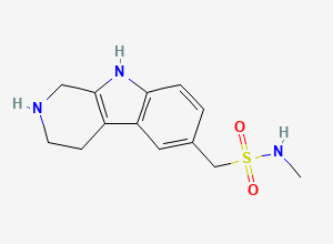 Two-dimensional chemical structure of Sumatriptan EP Impurity F / Sumatriptan BP Impurity F, CAS 2074615-63-5