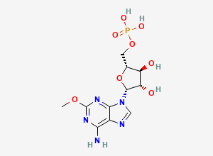 Two-dimensional chemical structure of Fludarabine Phosphate EP Impurity J (Free Base)