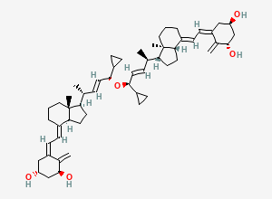 Two-dimensional chemical structure of Calcipotriol EP Impurity H (Free Base)