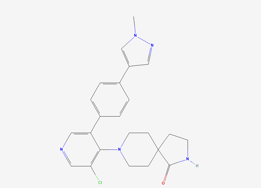 Two-dimensional chemical structure of Cct251545