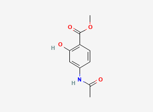 Two-dimensional chemical structure of Ethopabate Related Compound A, CAS 4093-28-1