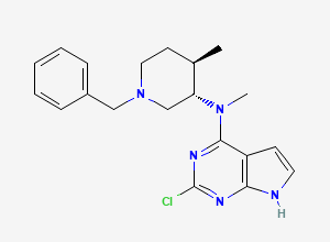 Two-dimensional chemical structure of Tofacitinib Impurity 32