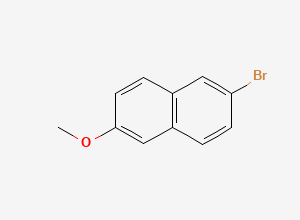 Two-dimensional chemical structure of Naproxen EP Impurity N, CAS 5111-65-9