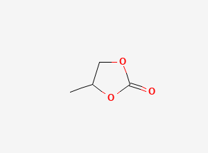 Two-dimensional chemical structure of Propylene Carbonate