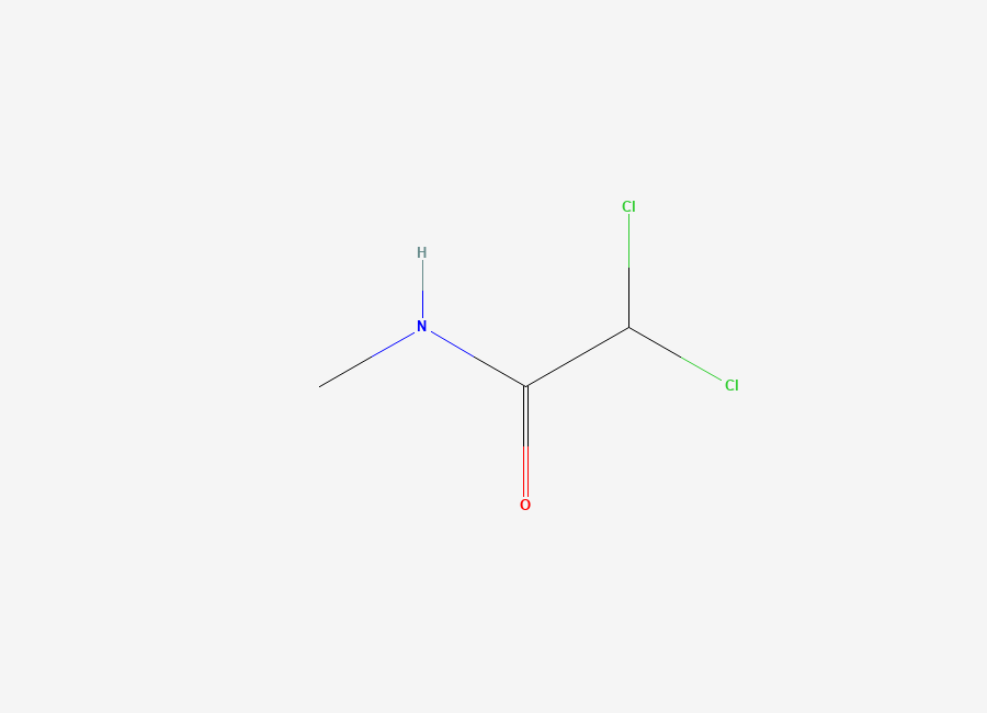 Two-dimensional chemical structure of 2,2-Dichloro-N-methylacetamide