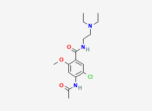 Two-dimensional chemical structure of Metoclopramide EP Impurity A, CAS 5608-13-9
