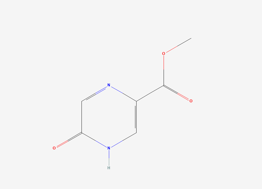 Two-dimensional chemical structure of Methyl 5-hydroxypyrazine-2-carboxylate