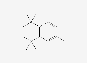 Two-dimensional chemical structure of Bexarotene tetrahydro naphthalene impurity, CAS 6683-48-3