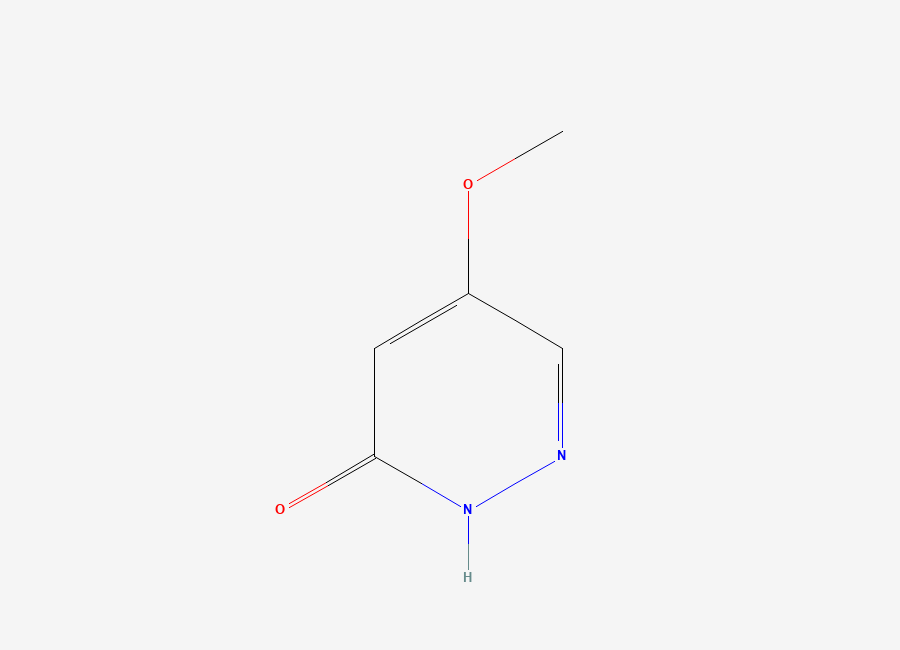 Two-dimensional chemical structure of 5-Methoxy-2,3-dihydropyridazin-3-one