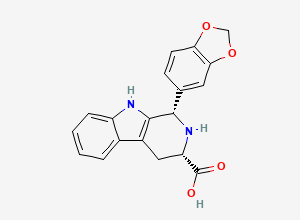 Two-dimensional chemical structure of Tadalafil Impurity 186