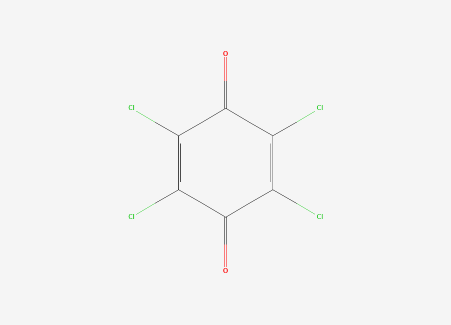 Two-dimensional chemical structure of Chloranil