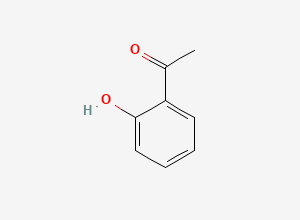 Two-dimensional chemical structure of Paracetamol EP Impurity I/ 2'-Hydroxyacetophenone, CAS 118-93-4