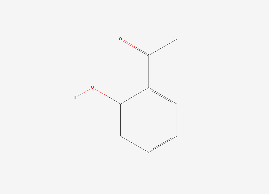 Two-dimensional chemical structure of Paracetamol EP Impurity I/ 2'-Hydroxyacetophenone, CAS 118-93-4