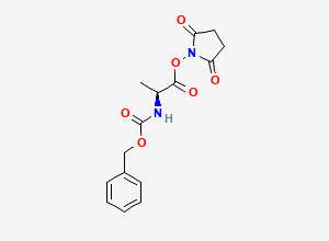 Two-dimensional chemical structure of Z-Ala-OSu