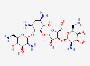 Two-dimensional chemical structure of Neomycin, CAS 1404-04-2