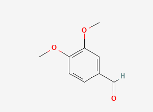 Two-dimensional chemical structure of Verapamil EP Impurity G, CAS 120-14-9