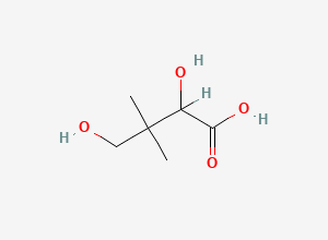 Two-dimensional chemical structure of Calcium Pantothenate EP Impurity B, CAS 1112-33-0