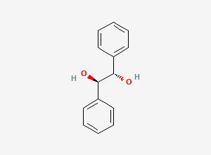Two-dimensional chemical structure of Hydrobenzoin, meso-