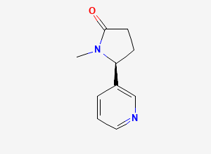 Two-dimensional chemical structure of Cotinine