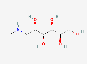 Two-dimensional chemical structure of Meglumine, CAS 6284-40-8