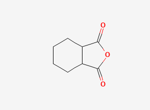 Two-dimensional chemical structure of Hexahydrophthalic anhydride
